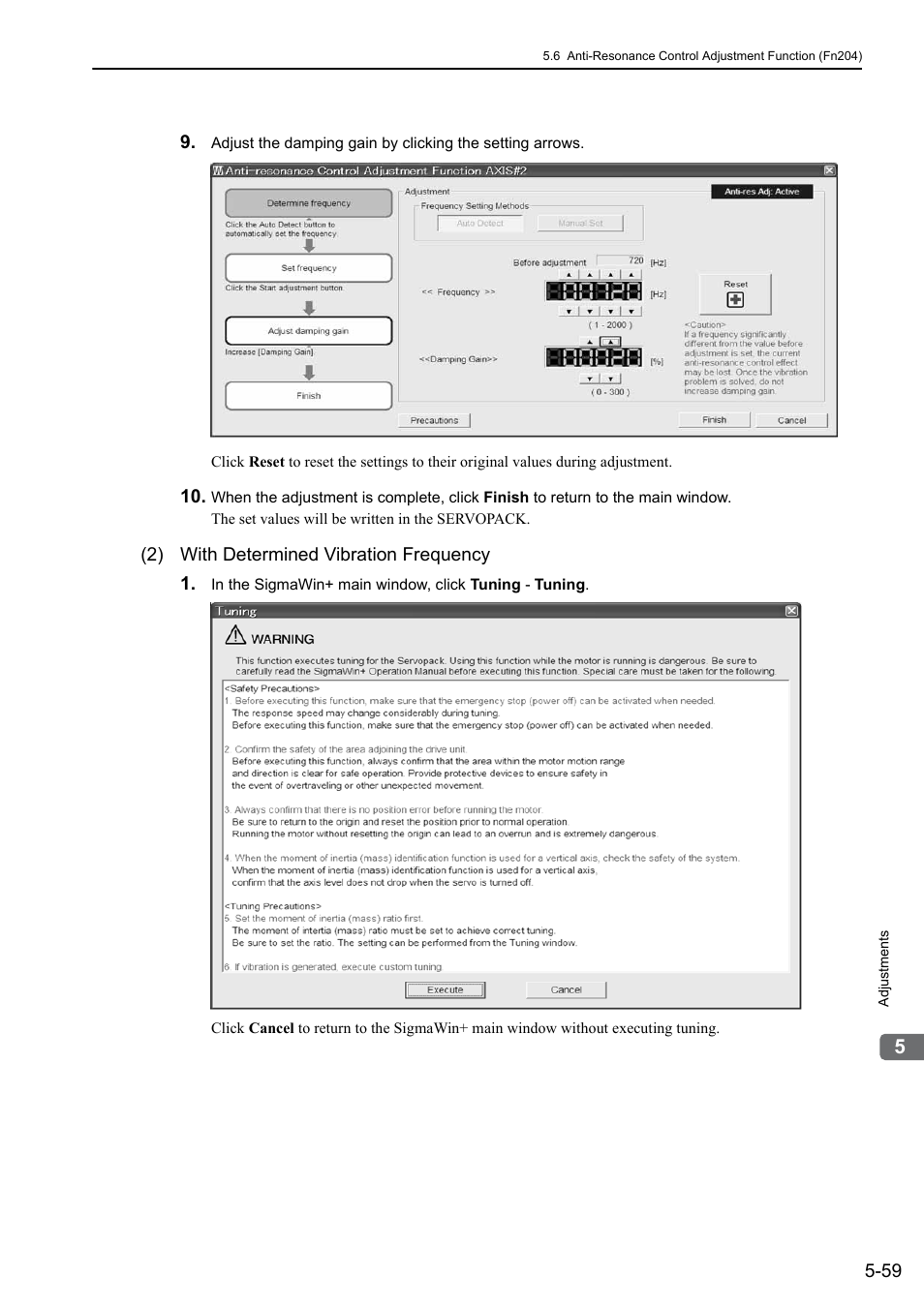 Yaskawa Σ-V Series AC Servo Drives Rotational Motor MECHATROLINK-III User Manual | Page 169 / 337