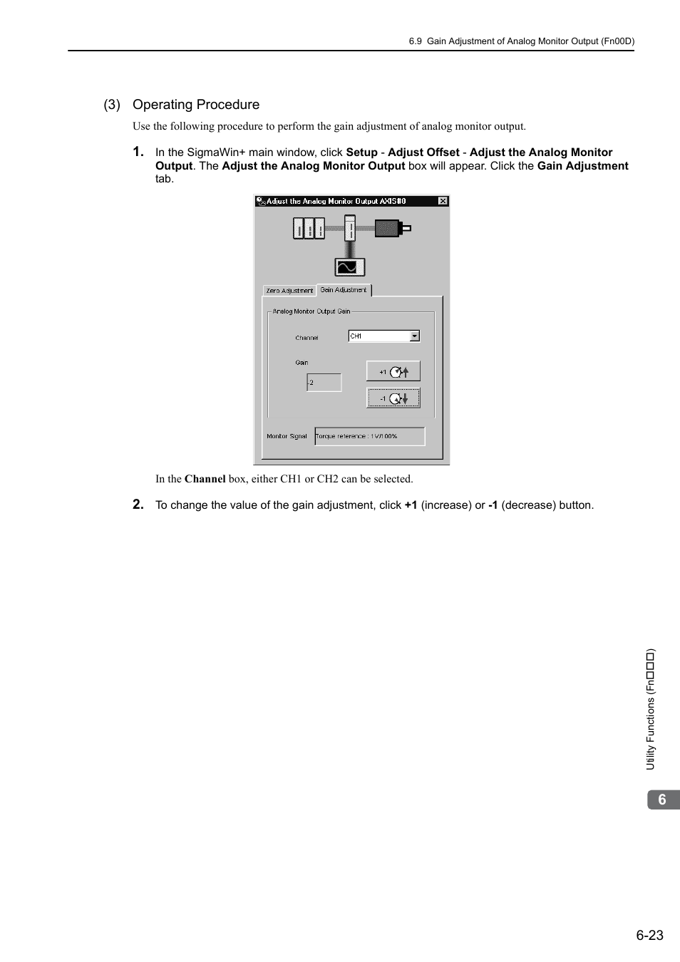 3) operating procedure, Mecha | Yaskawa Σ-V Series AC Servo Drives Rotational Motor MECHATROLINK-III User Manual | Page 222 / 337