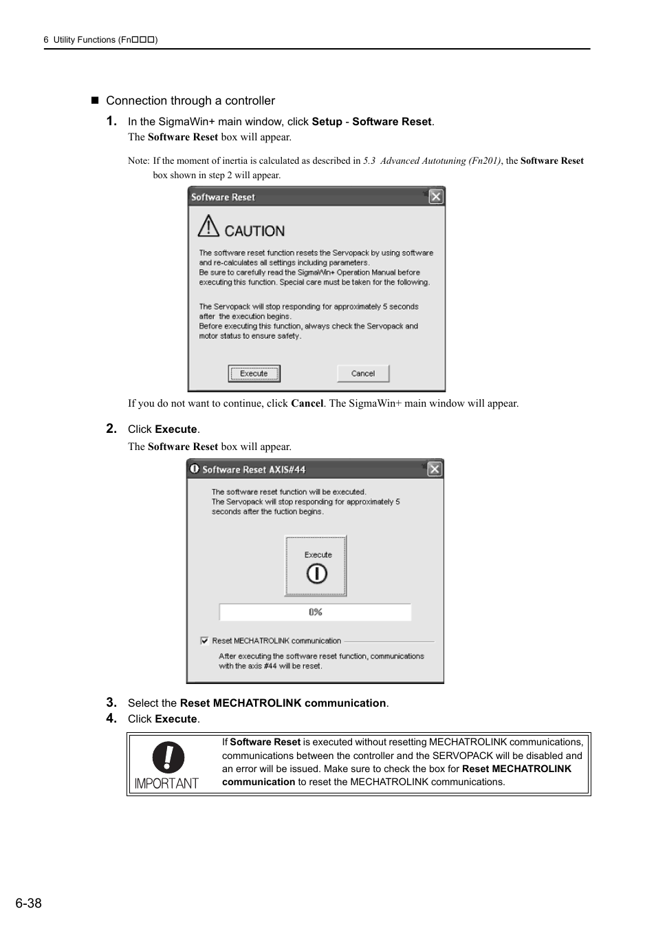 Mecha | Yaskawa Σ-V Series AC Servo Drives Rotational Motor MECHATROLINK-III User Manual | Page 237 / 337