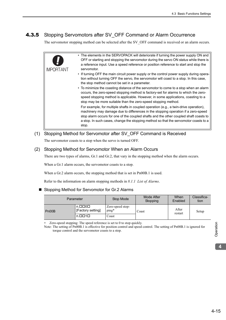 Yaskawa Σ-V Series AC Servo Drives Rotational Motor MECHATROLINK-III User Manual | Page 80 / 337