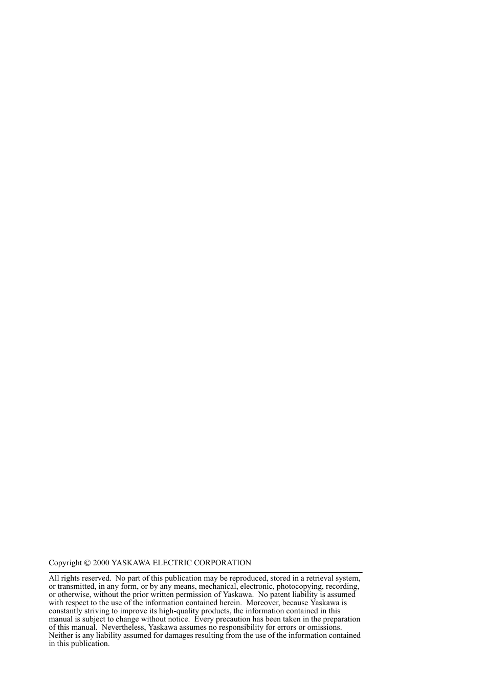 Yaskawa AC Servo Drives Sigma II Series DeviceNet User Manual | Page 2 / 35