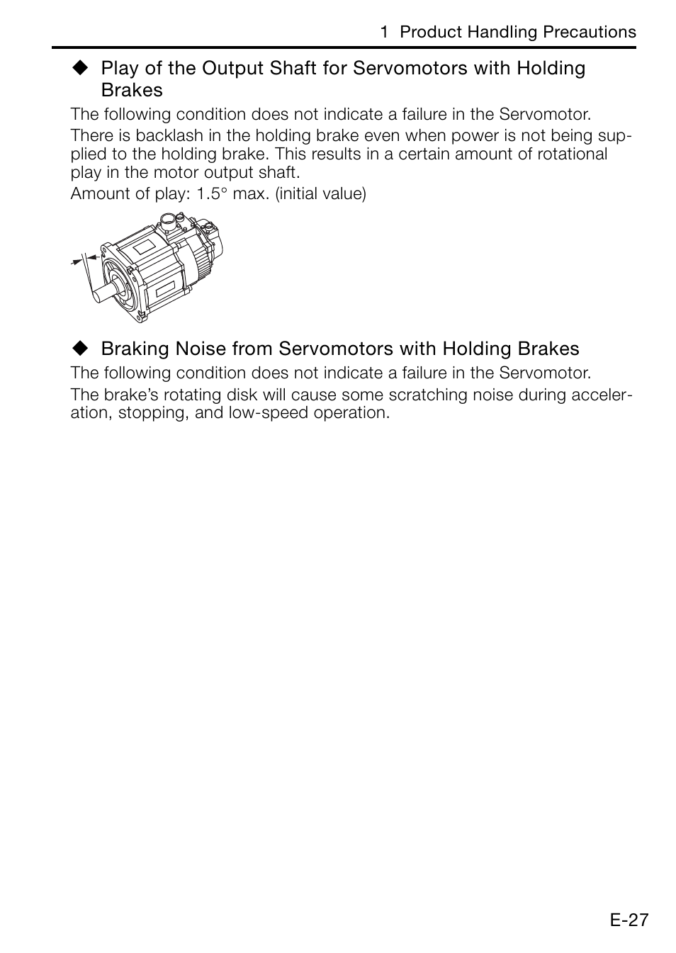 Yaskawa AC Servo Drive Rotary Servomotor Safety Precautions User Manual | Page 29 / 34