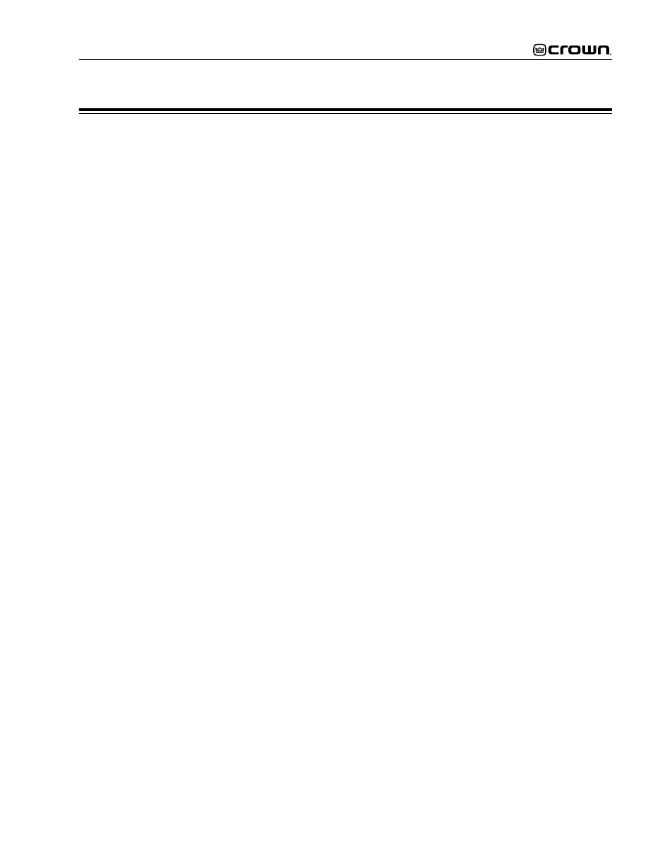 Mechanical (non-module) parts | Crown Audio 800CSL User Manual | Page 19 / 36