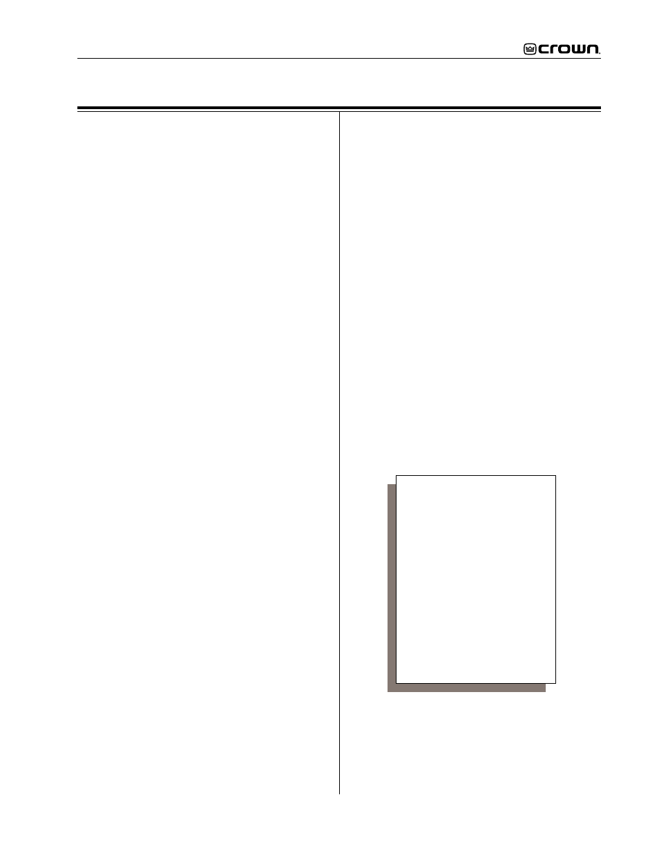 Parts | Crown Audio 800CSL User Manual | Page 5 / 36