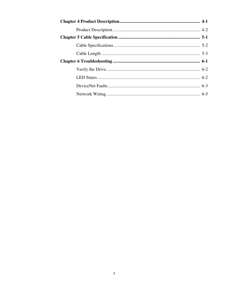 Yaskawa CM012 DeviceNet Option Card User Manual | Page 5 / 76