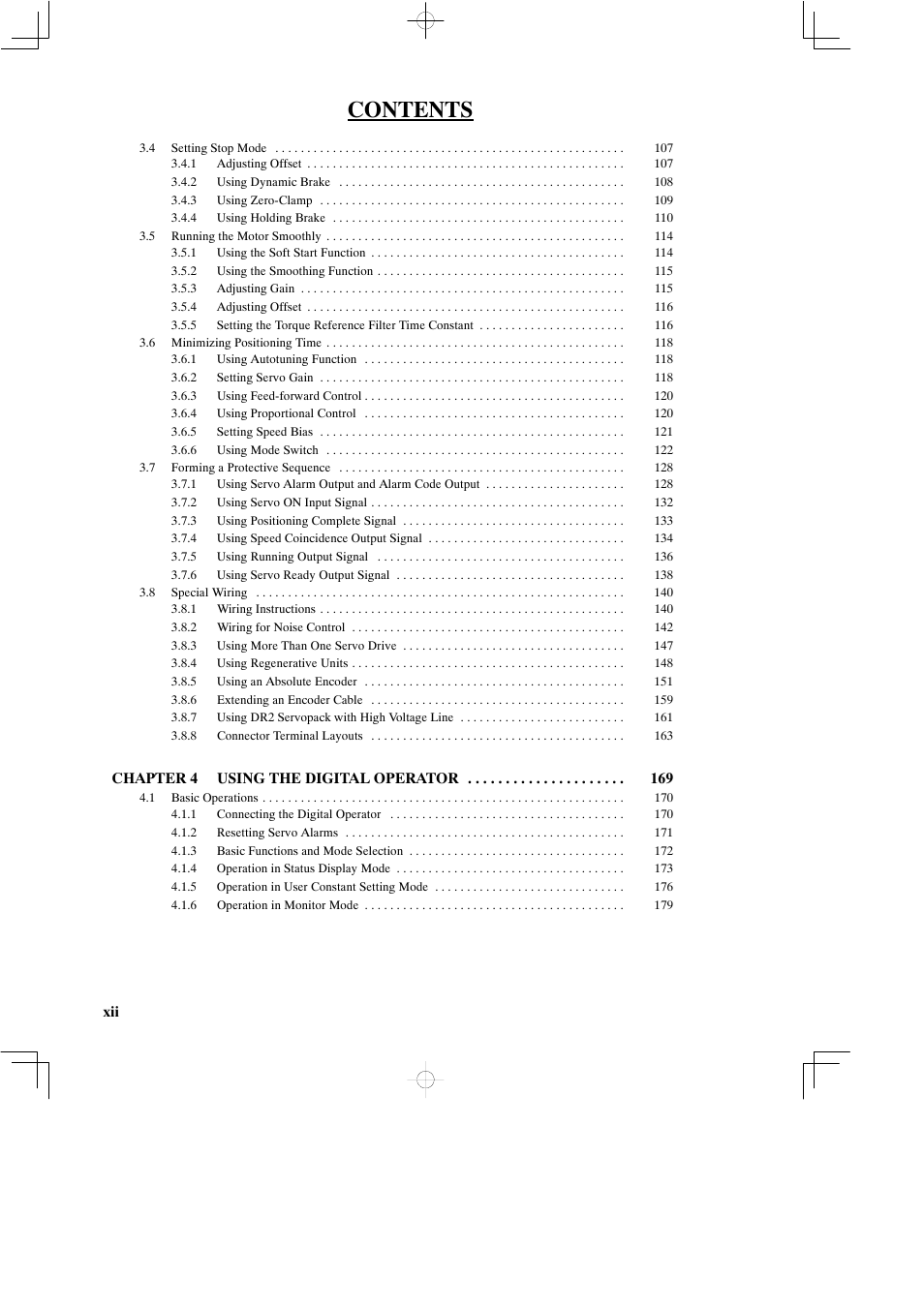 Yaskawa DR2 Sigma Servo User Manual | Page 11 / 513
