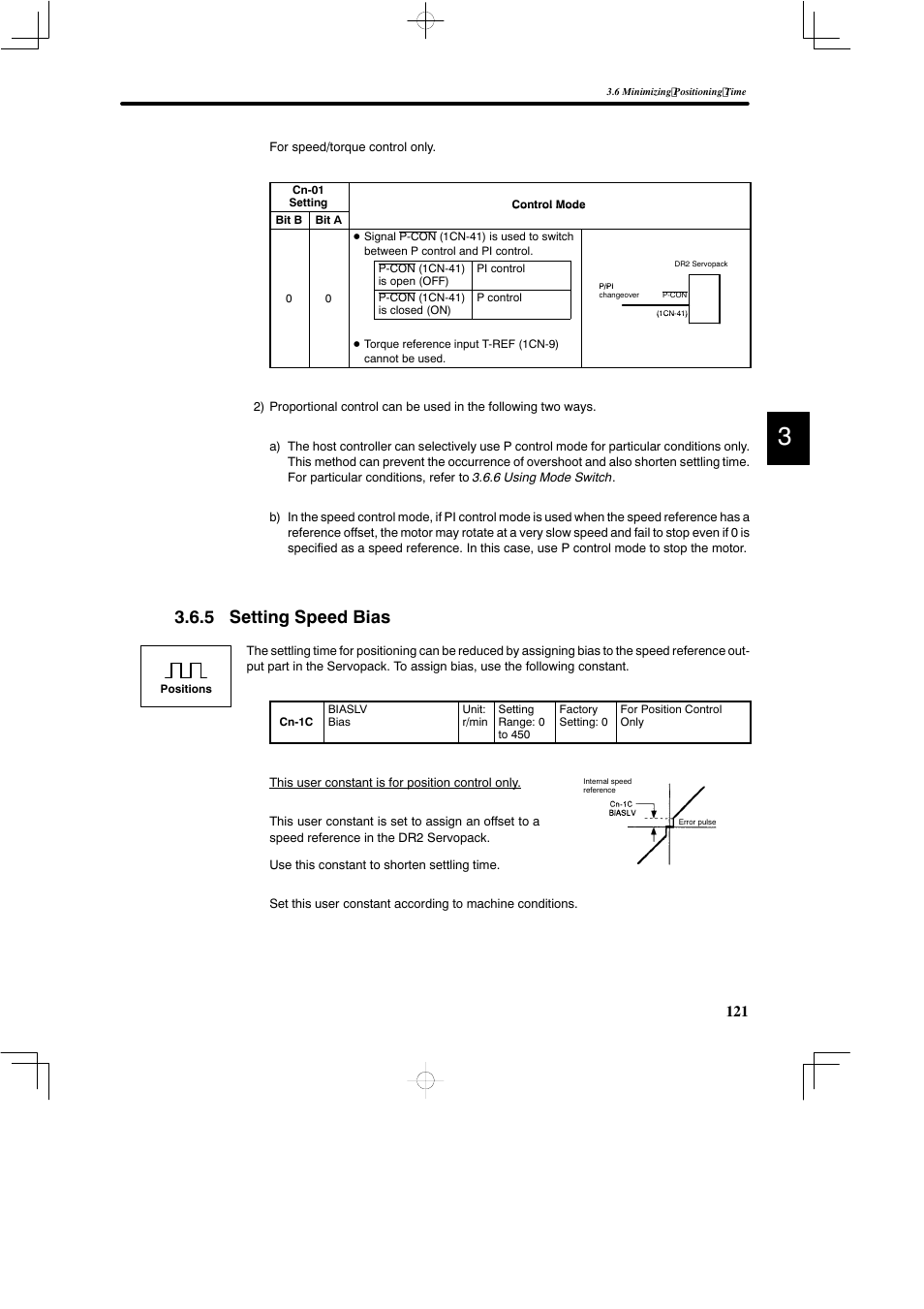 5 setting speed bias | Yaskawa DR2 Sigma Servo User Manual | Page 134 / 513