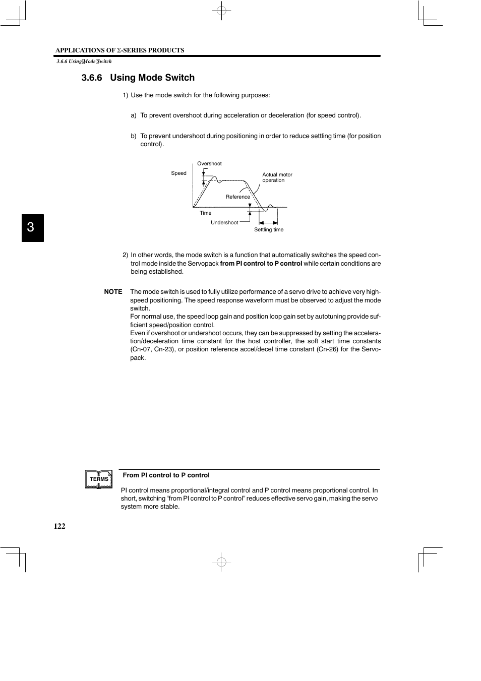 6 using mode switch | Yaskawa DR2 Sigma Servo User Manual | Page 135 / 513