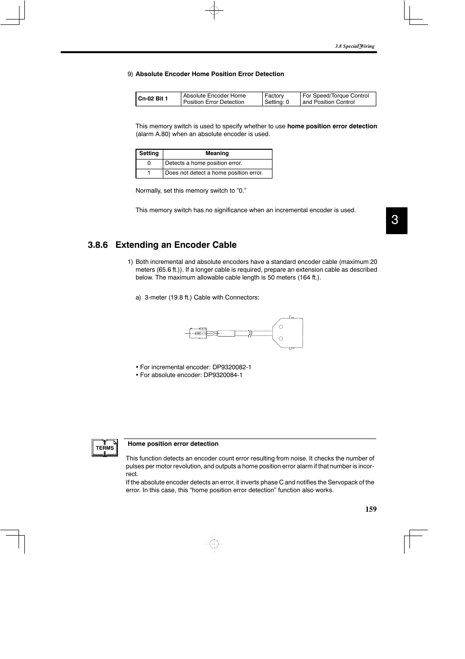 6 extending an encoder cable | Yaskawa DR2 Sigma Servo User Manual | Page 172 / 513