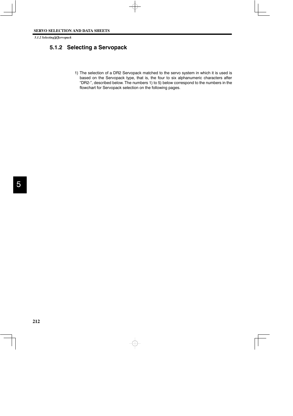 2 selecting a servopack | Yaskawa DR2 Sigma Servo User Manual | Page 224 / 513
