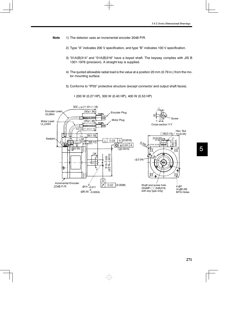 Yaskawa DR2 Sigma Servo User Manual | Page 283 / 513