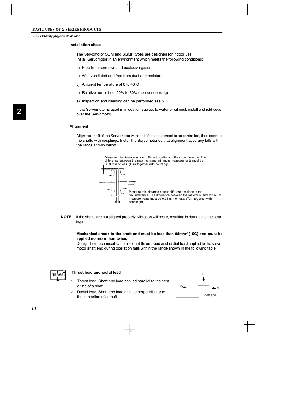 Yaskawa DR2 Sigma Servo User Manual | Page 34 / 513