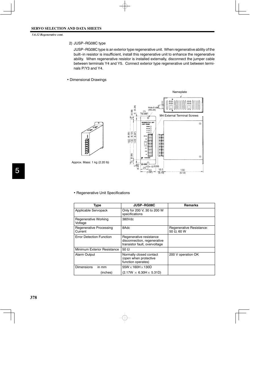 Yaskawa DR2 Sigma Servo User Manual | Page 390 / 513