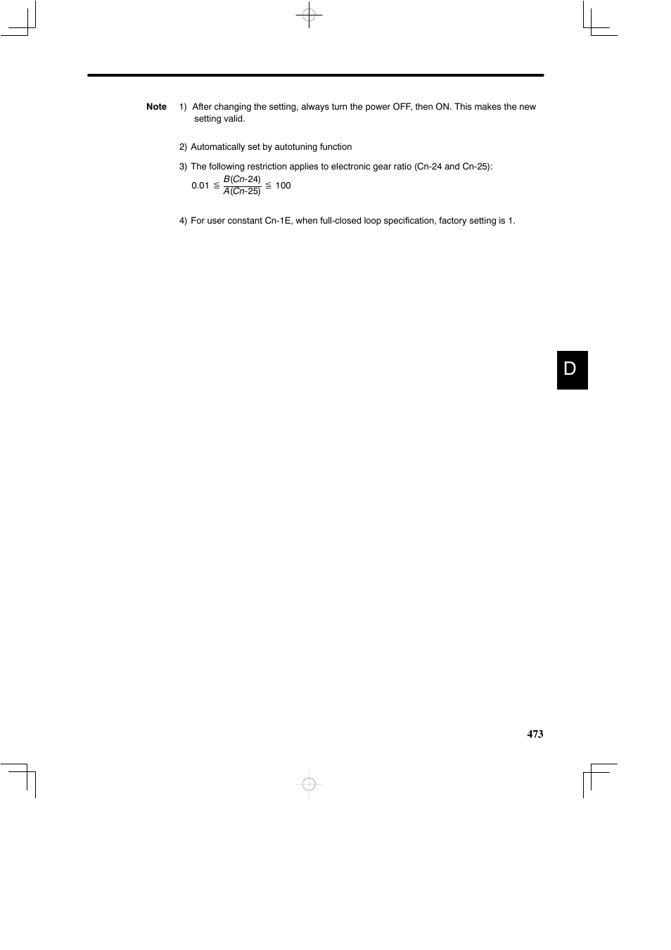 Yaskawa DR2 Sigma Servo User Manual | Page 482 / 513