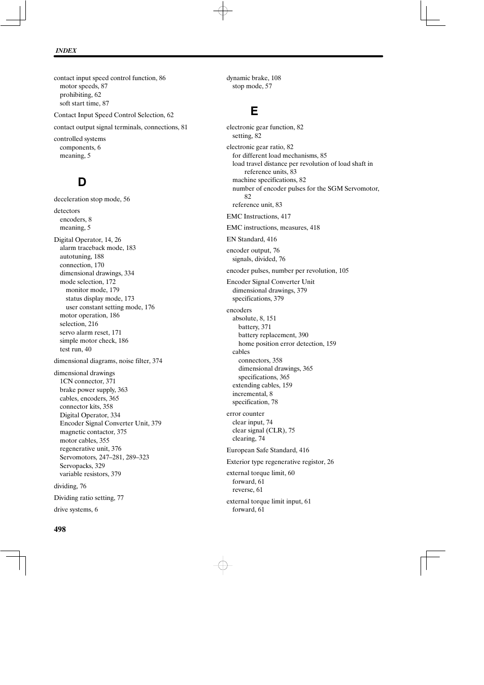 Yaskawa DR2 Sigma Servo User Manual | Page 506 / 513