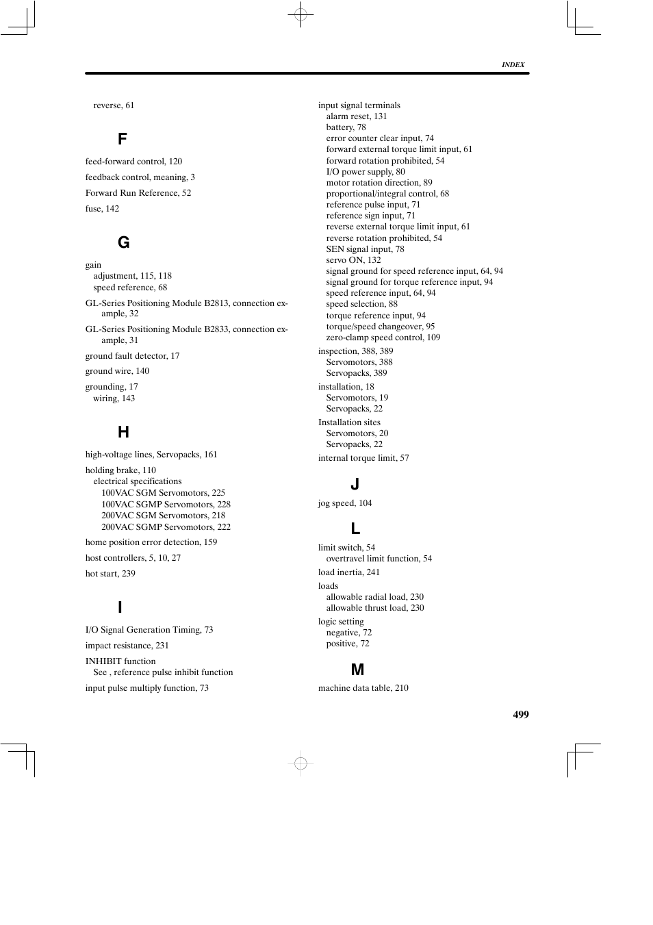 Yaskawa DR2 Sigma Servo User Manual | Page 507 / 513