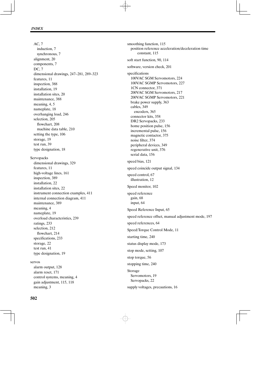 Yaskawa DR2 Sigma Servo User Manual | Page 510 / 513