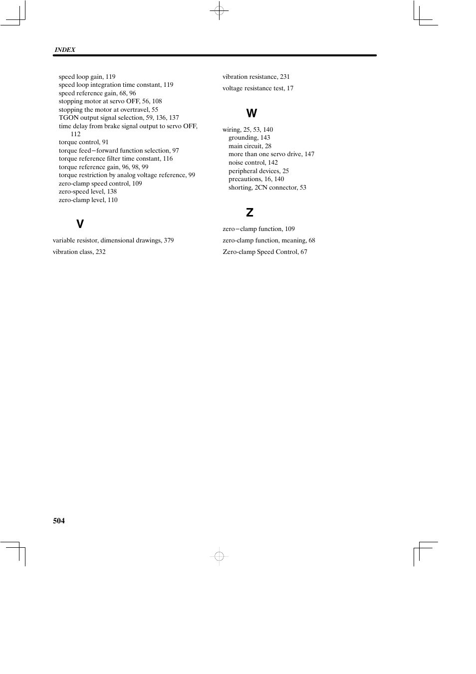 Yaskawa DR2 Sigma Servo User Manual | Page 512 / 513