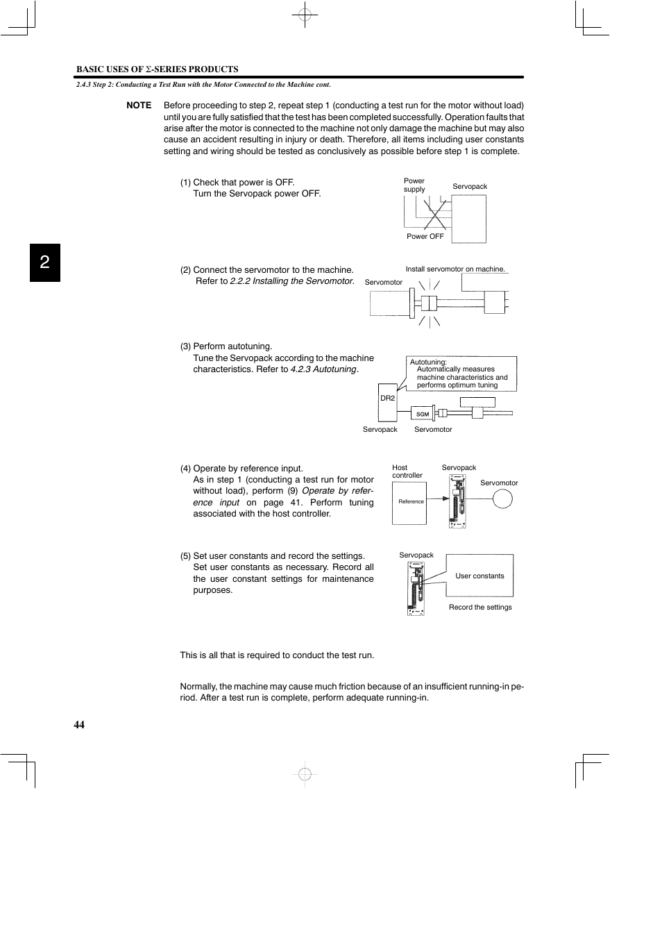 Yaskawa DR2 Sigma Servo User Manual | Page 58 / 513
