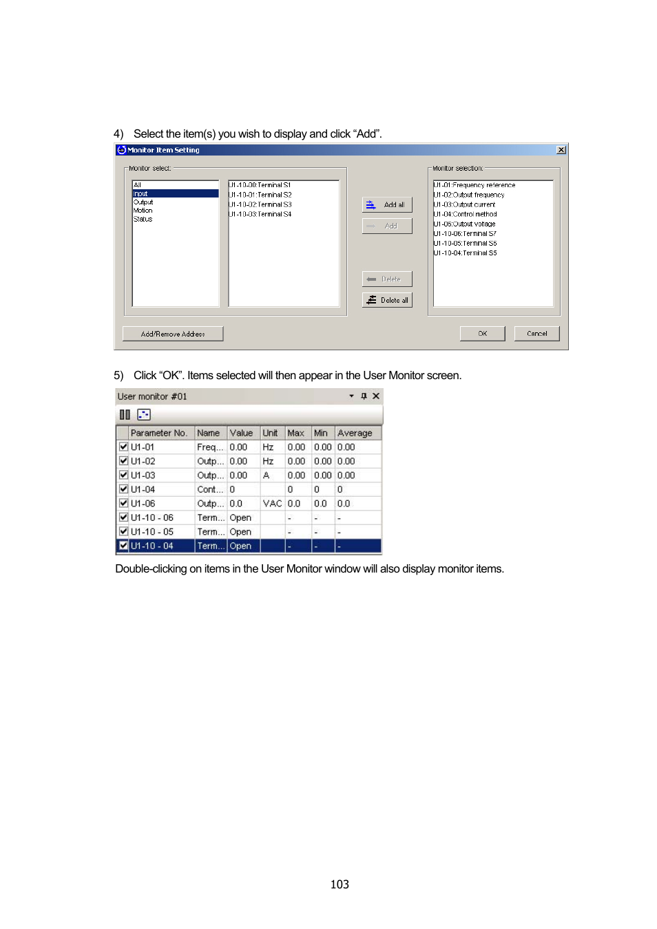 Yaskawa DriveWizard Plus User Manual | Page 103 / 198