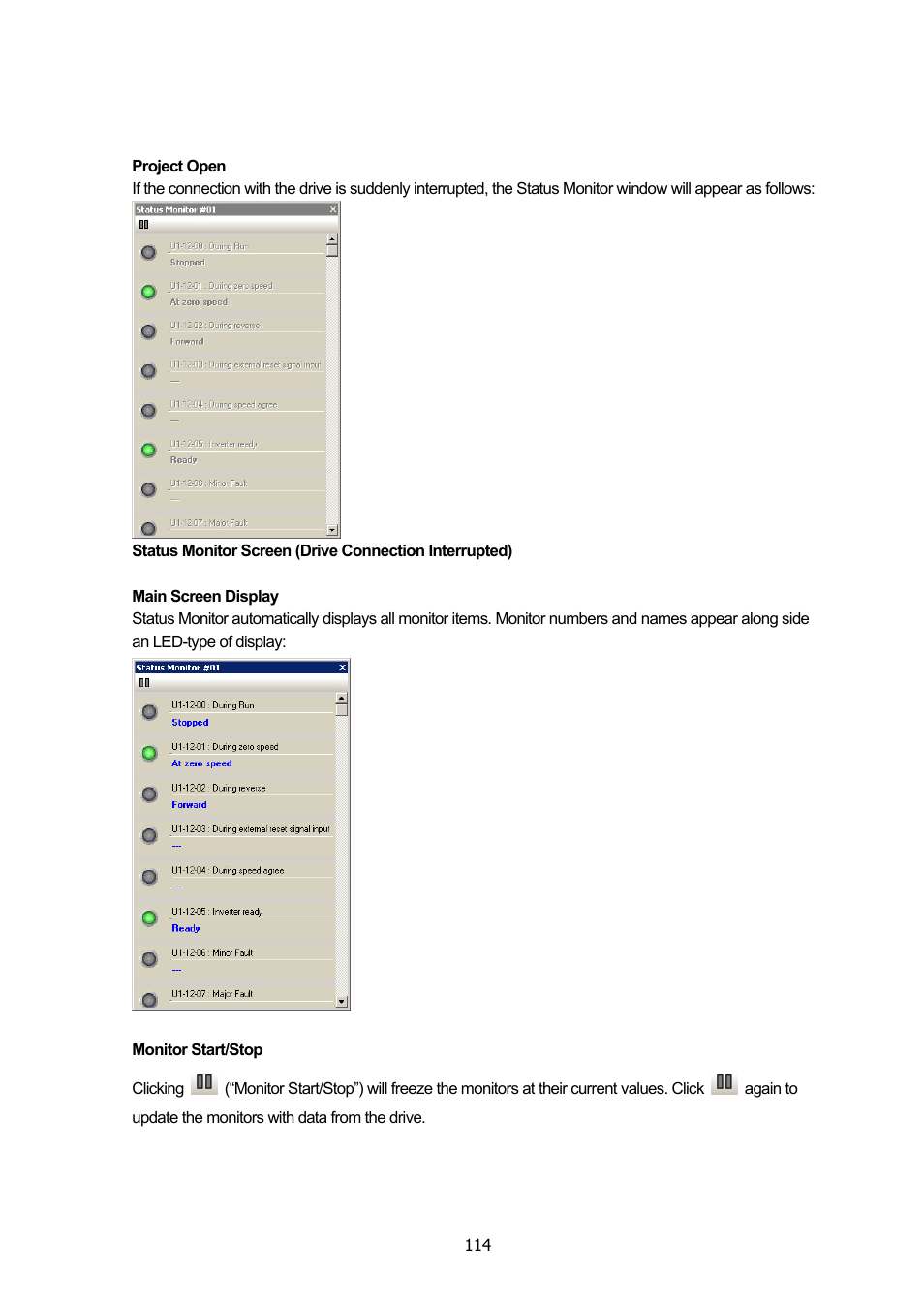 Yaskawa DriveWizard Plus User Manual | Page 114 / 198