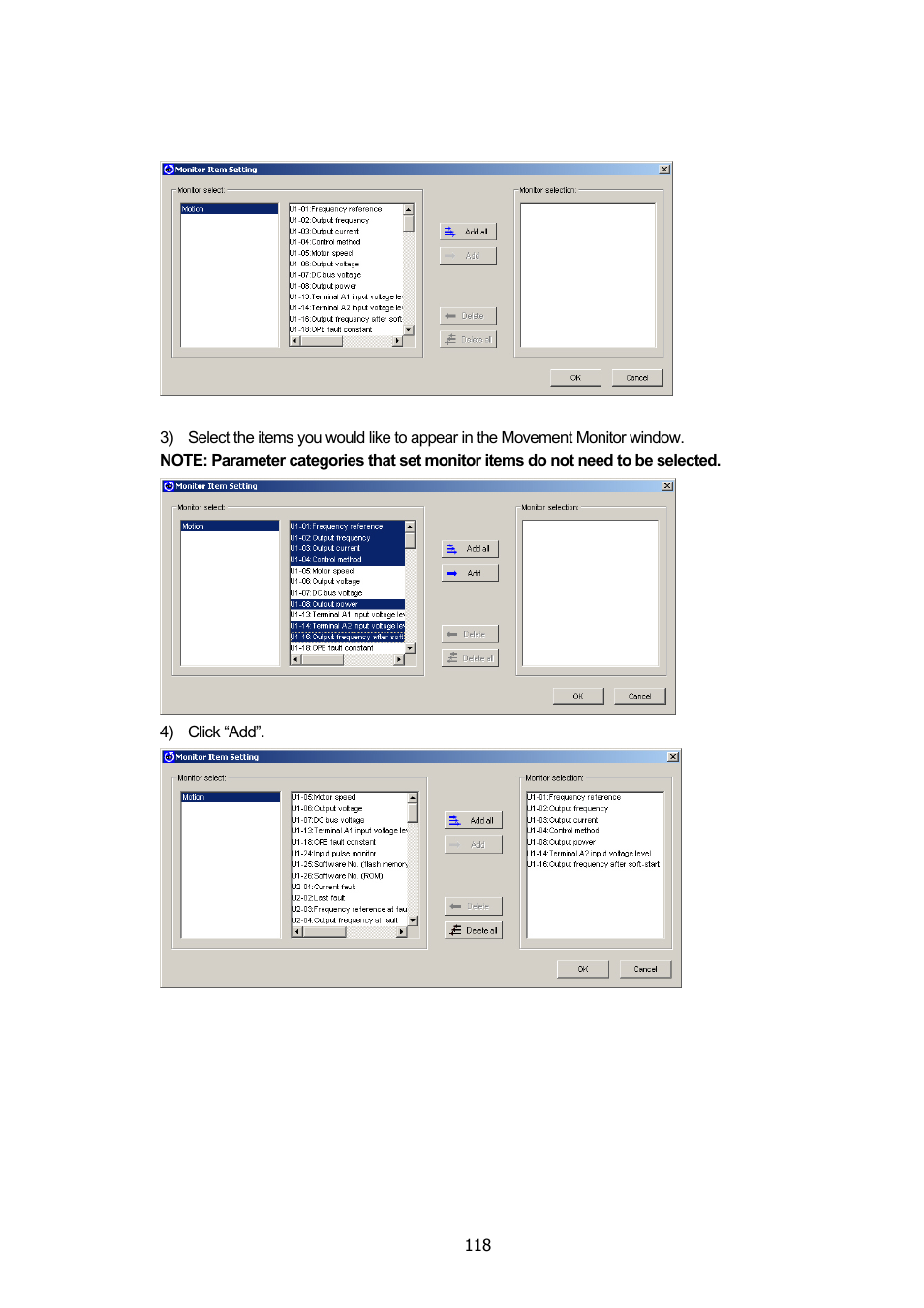 Yaskawa DriveWizard Plus User Manual | Page 118 / 198