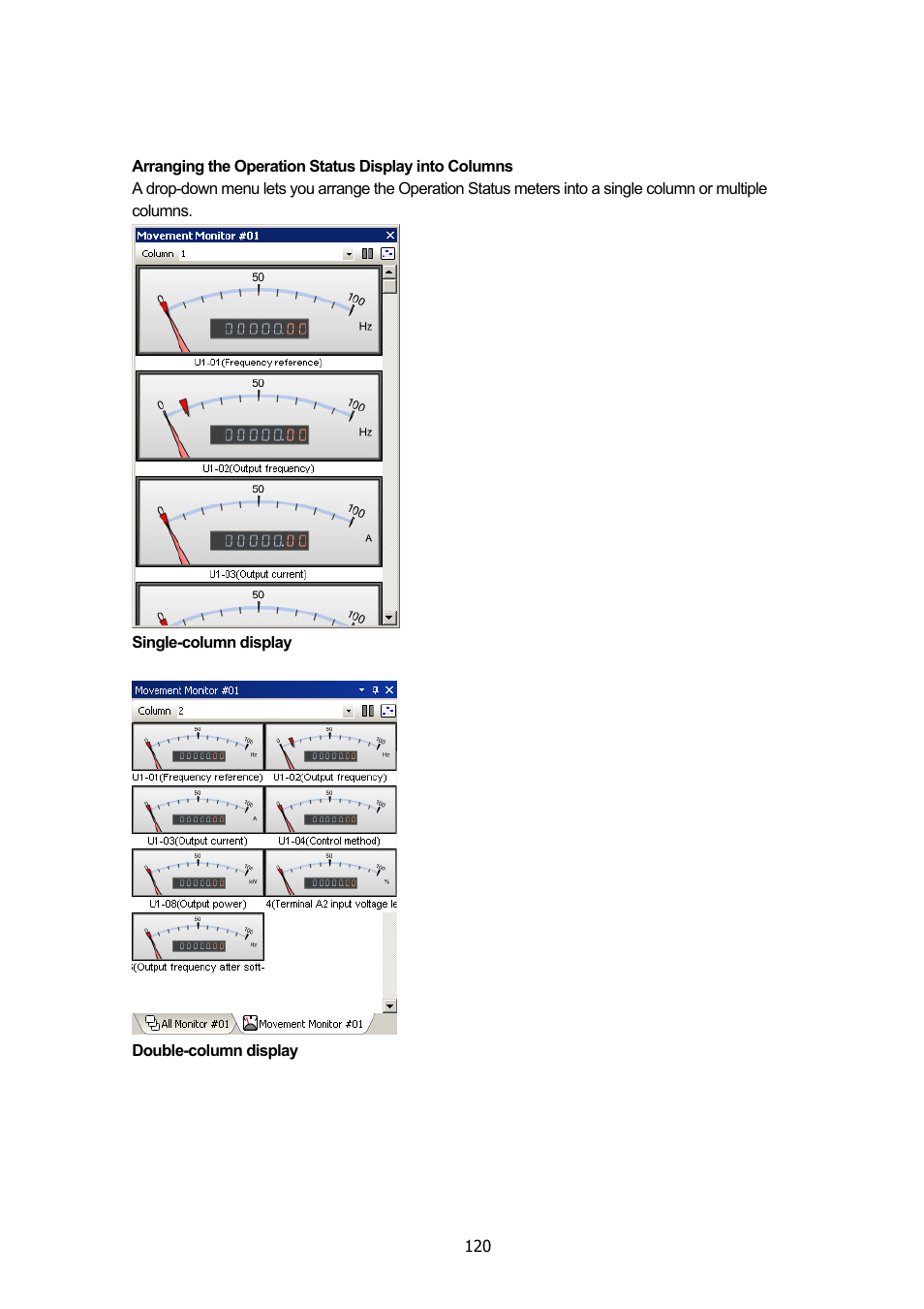 Yaskawa DriveWizard Plus User Manual | Page 120 / 198