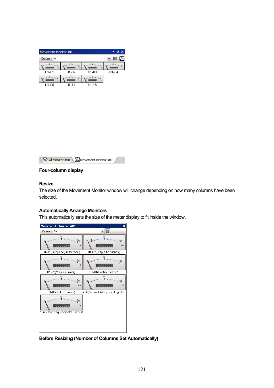 Yaskawa DriveWizard Plus User Manual | Page 121 / 198