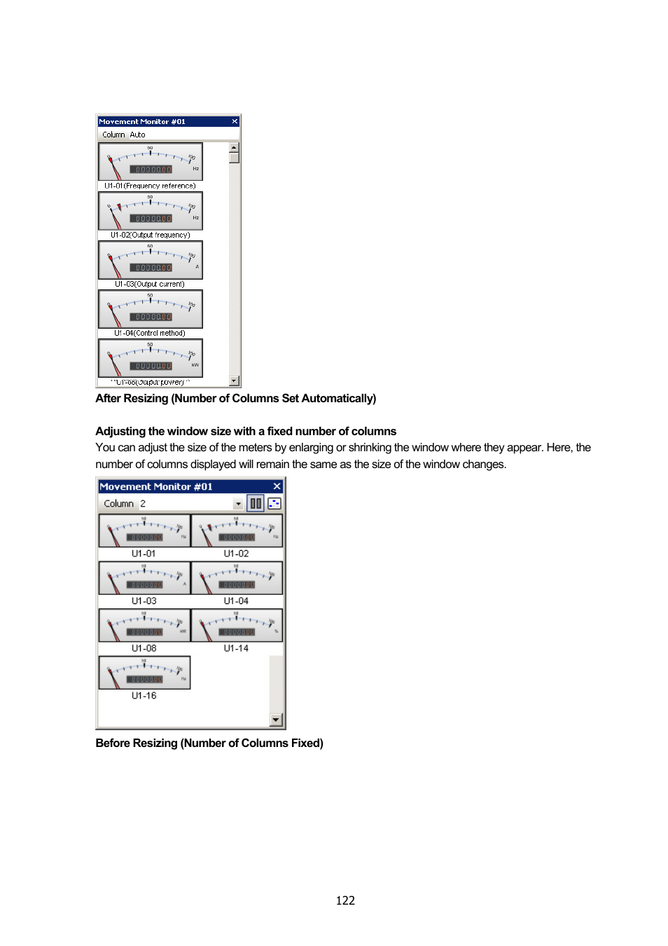 Yaskawa DriveWizard Plus User Manual | Page 122 / 198