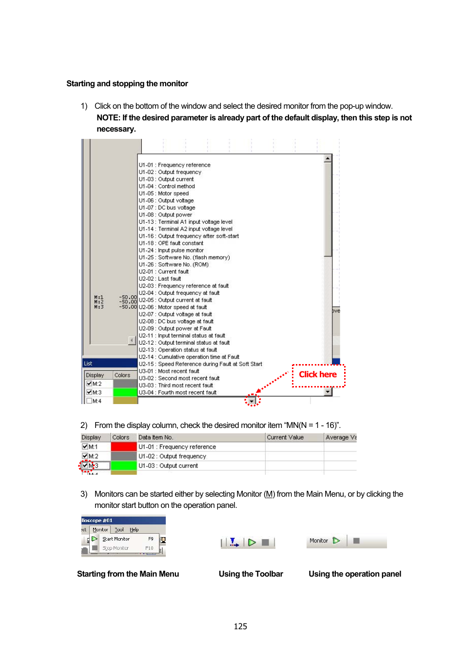 Yaskawa DriveWizard Plus User Manual | Page 125 / 198