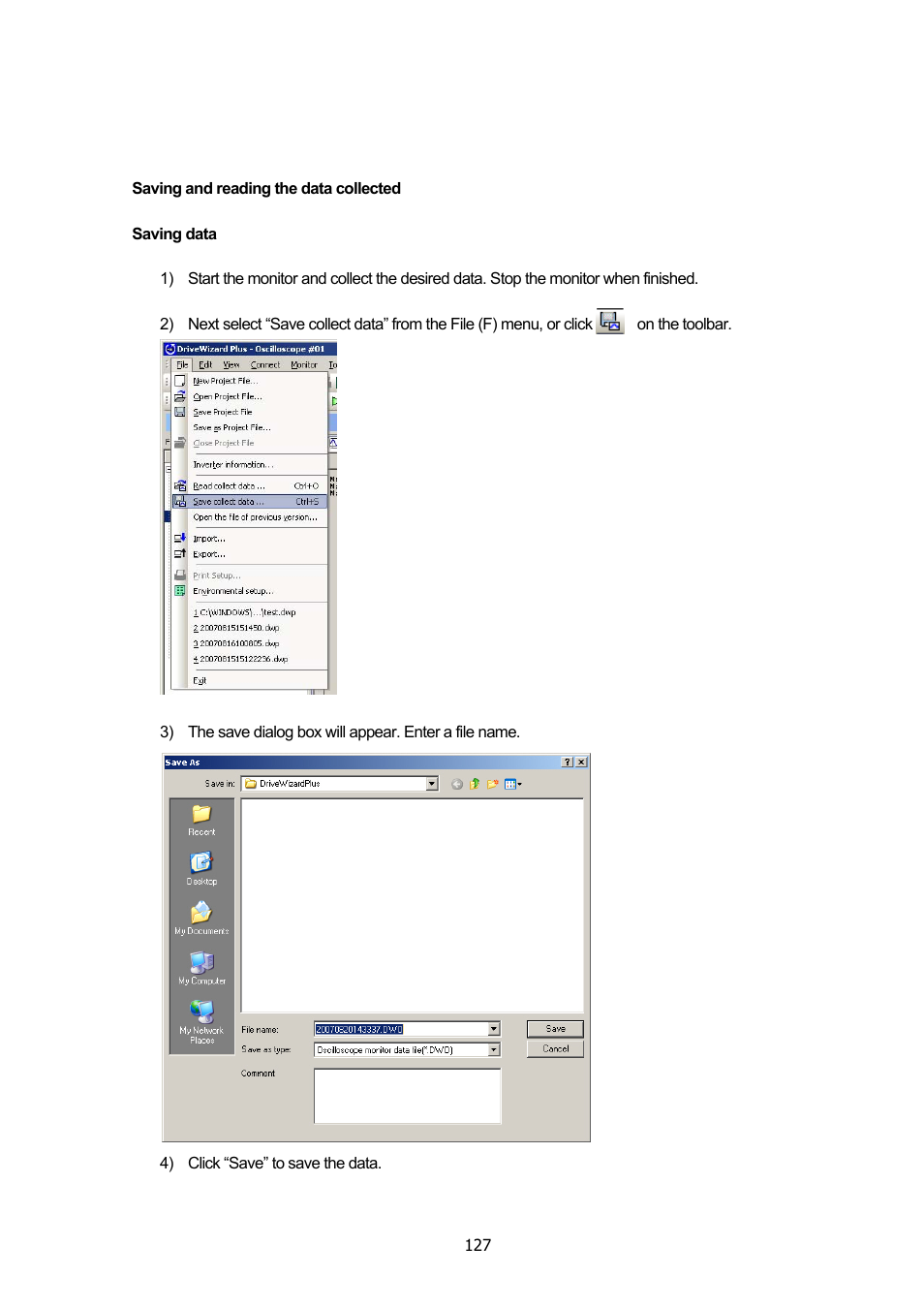 Yaskawa DriveWizard Plus User Manual | Page 127 / 198