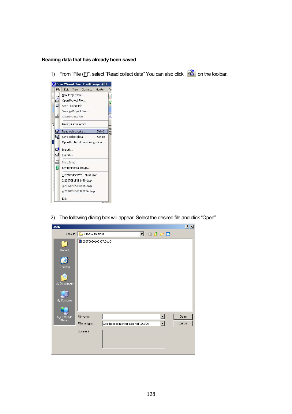 Yaskawa DriveWizard Plus User Manual | Page 128 / 198