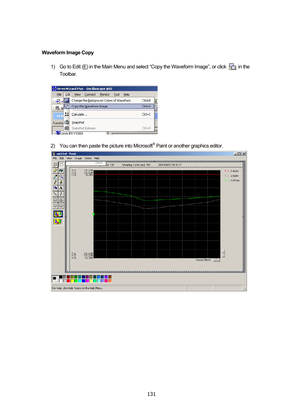 Yaskawa DriveWizard Plus User Manual | Page 131 / 198