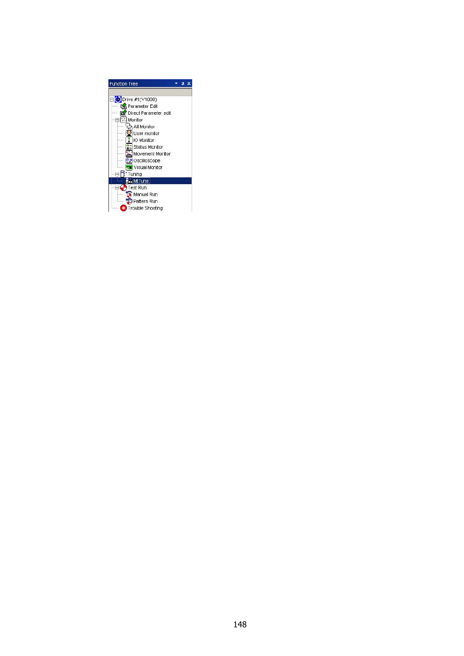 Yaskawa DriveWizard Plus User Manual | Page 148 / 198