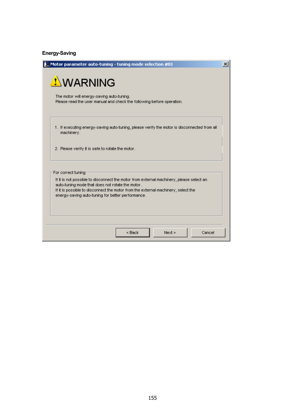 Yaskawa DriveWizard Plus User Manual | Page 155 / 198