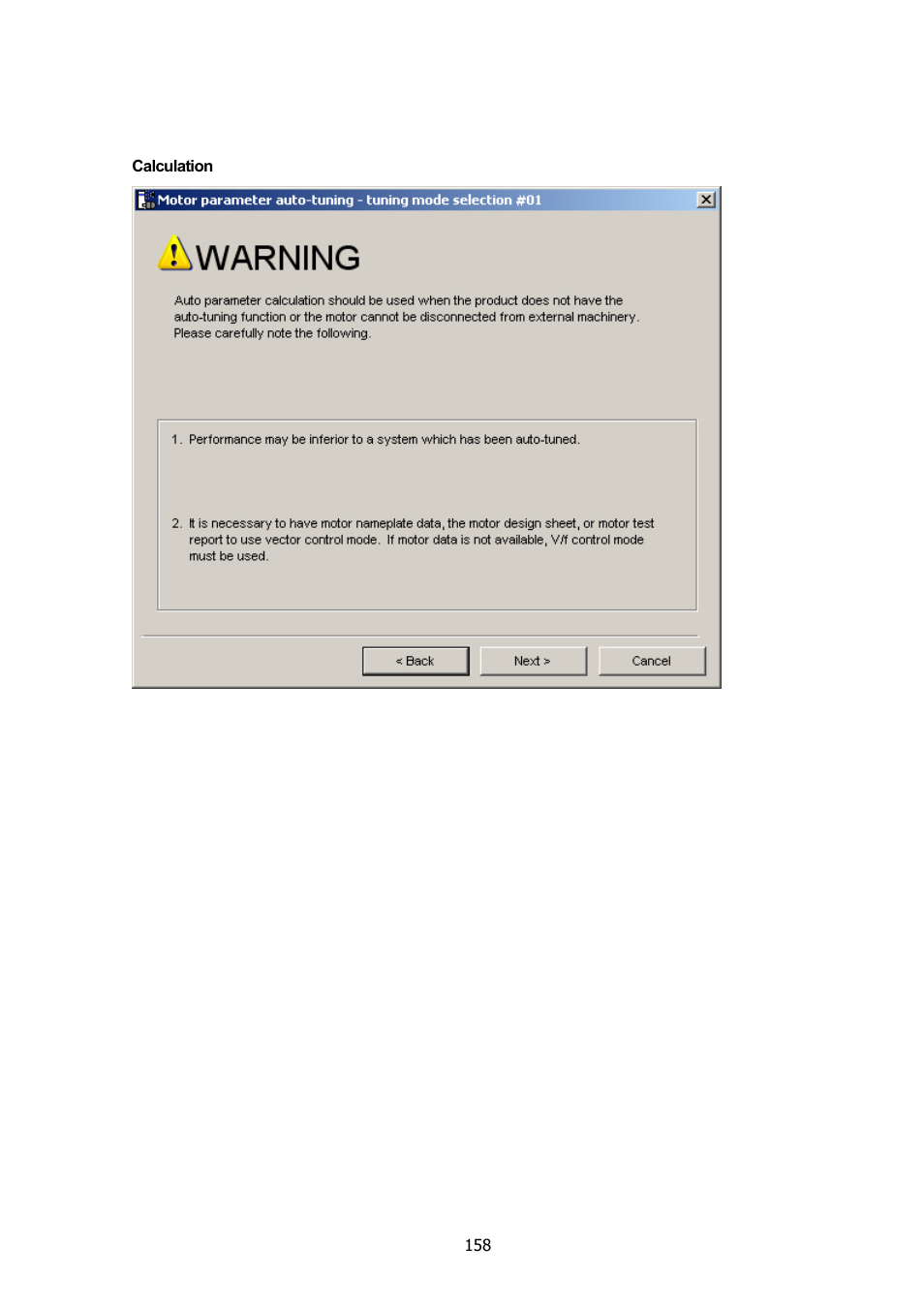 Yaskawa DriveWizard Plus User Manual | Page 158 / 198