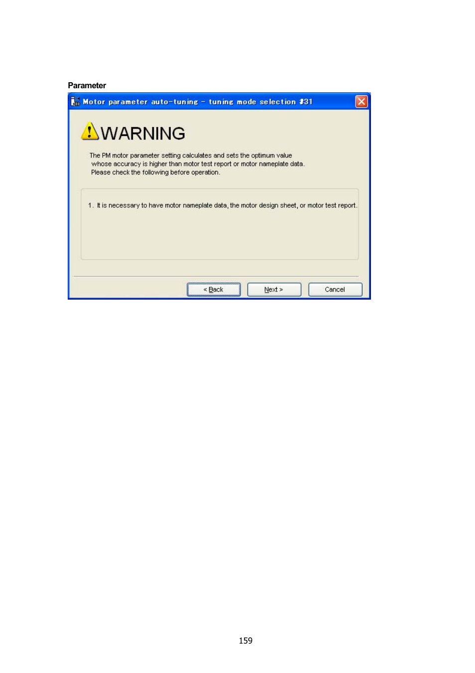 Yaskawa DriveWizard Plus User Manual | Page 159 / 198
