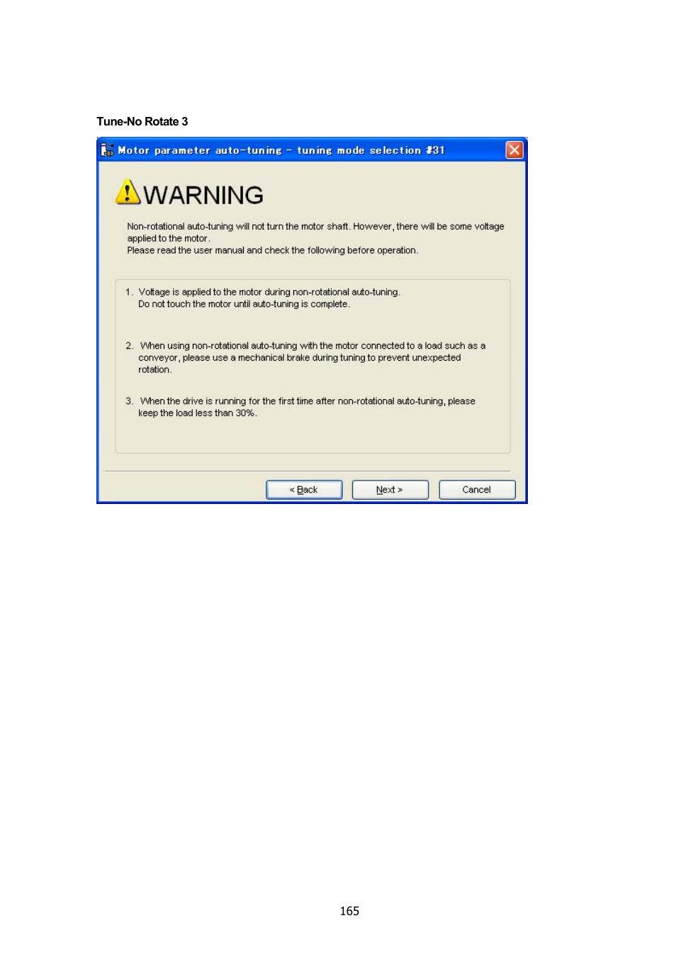 Yaskawa DriveWizard Plus User Manual | Page 165 / 198