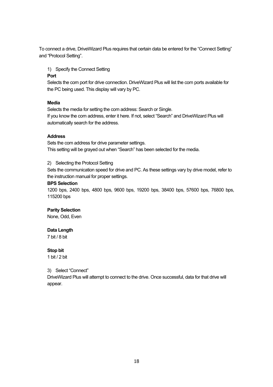 Yaskawa DriveWizard Plus User Manual | Page 18 / 198