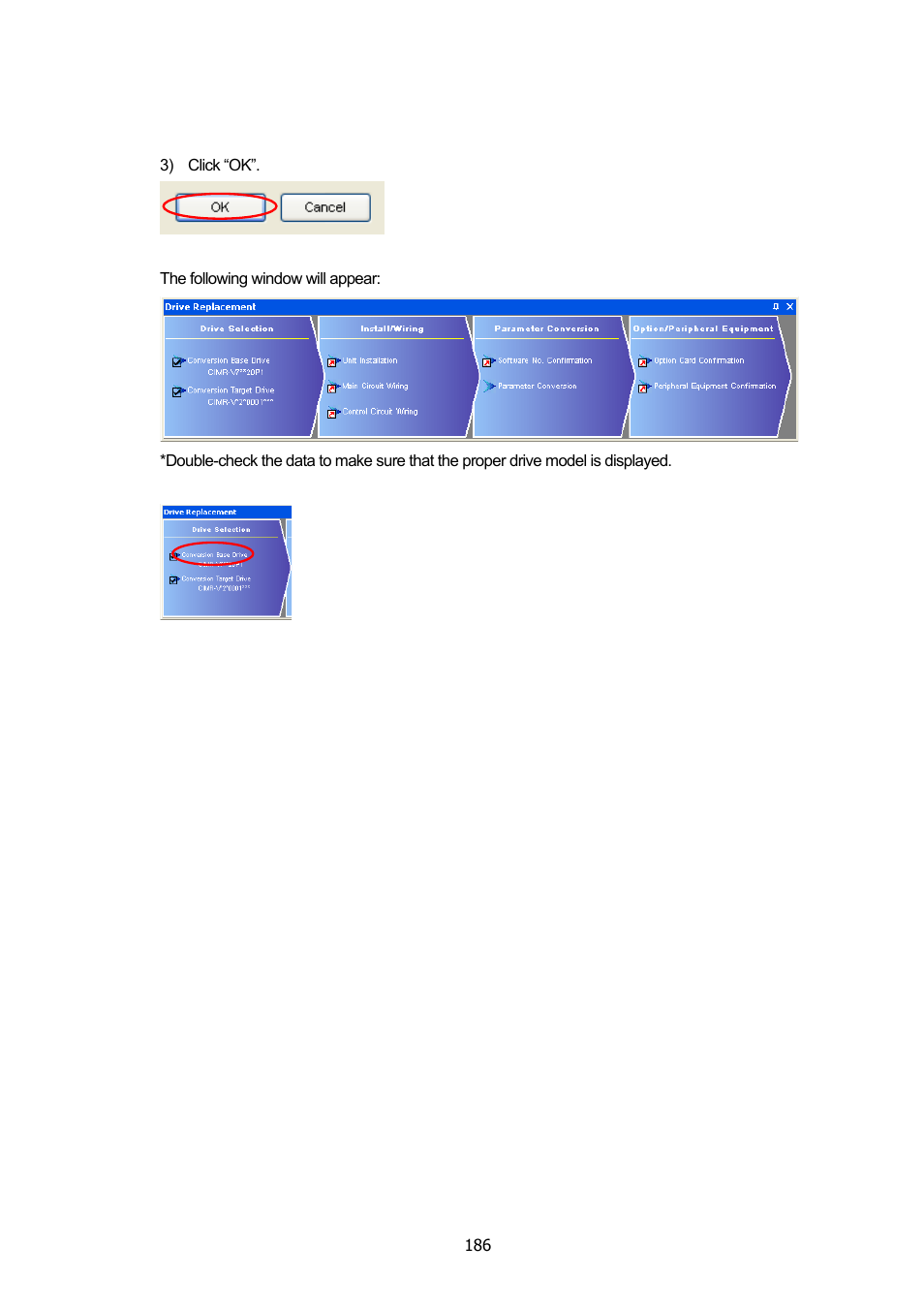 Yaskawa DriveWizard Plus User Manual | Page 186 / 198