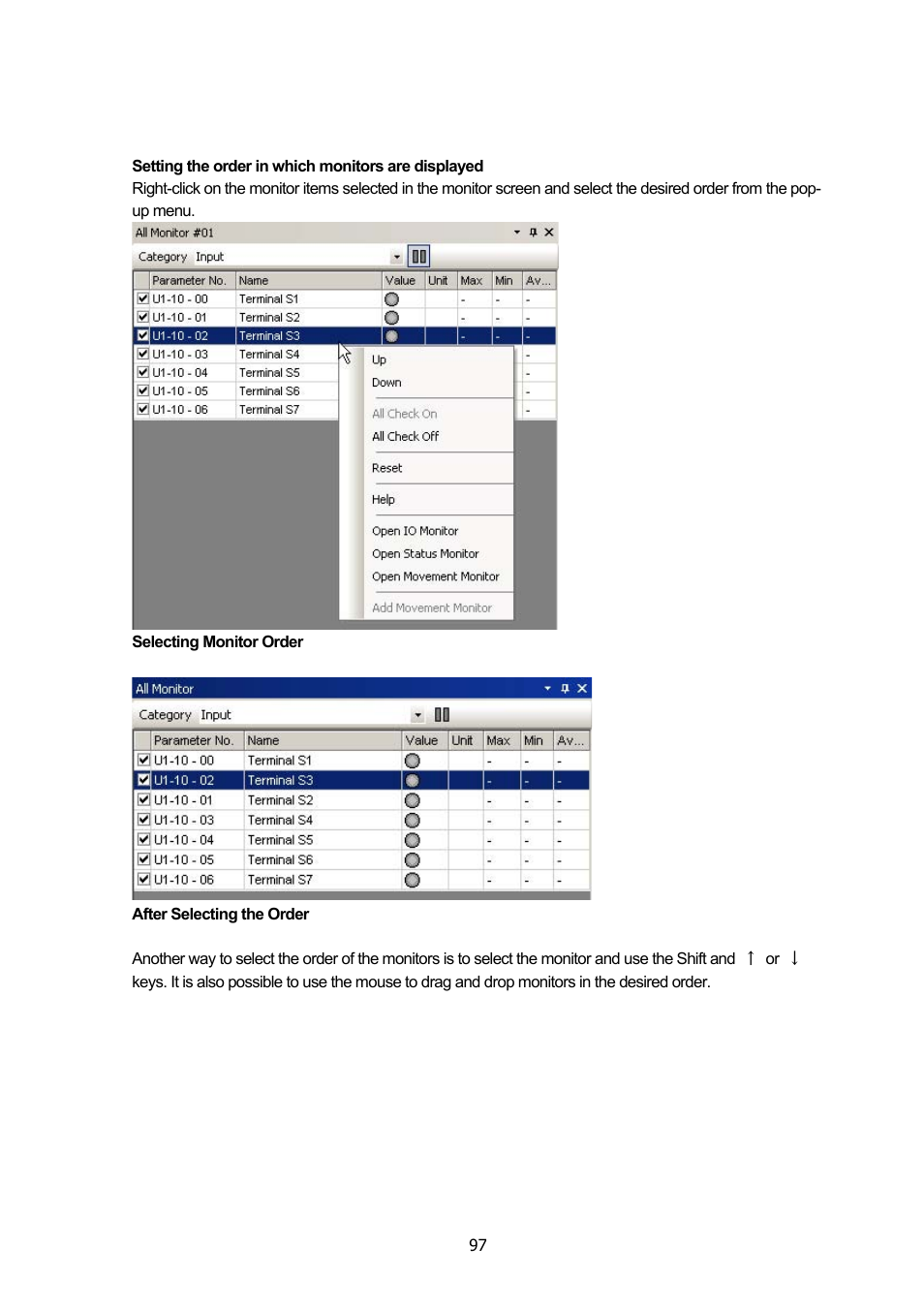 Yaskawa DriveWizard Plus User Manual | Page 97 / 198