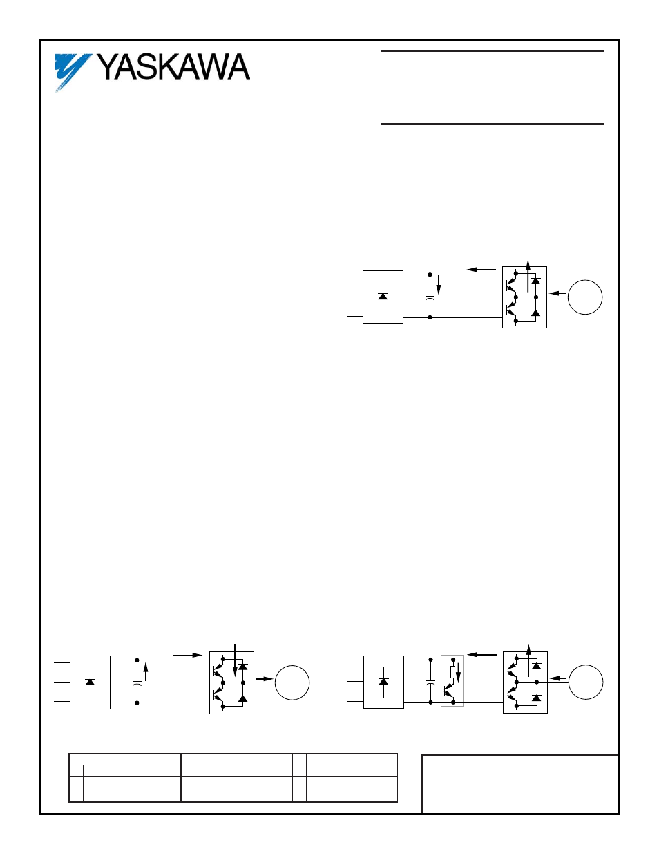 Yaskawa GPD333 User Manual | 7 pages