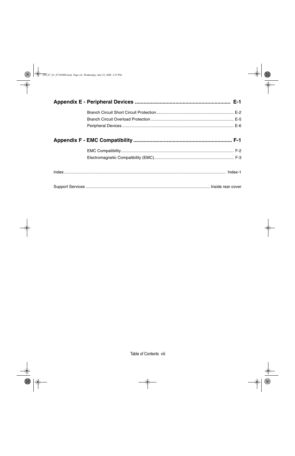 Yaskawa E7 Drive User Manual User Manual | Page 10 / 244