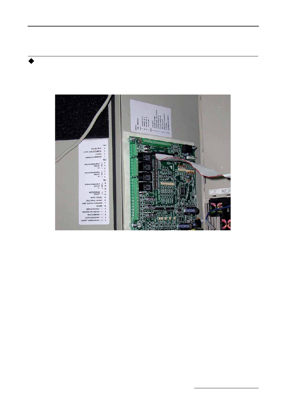 Fig 1.1 tb1 control terminal locations, all models, Control wiring | Yaskawa E7B Drive Bypass System User Manual | Page 4 / 50