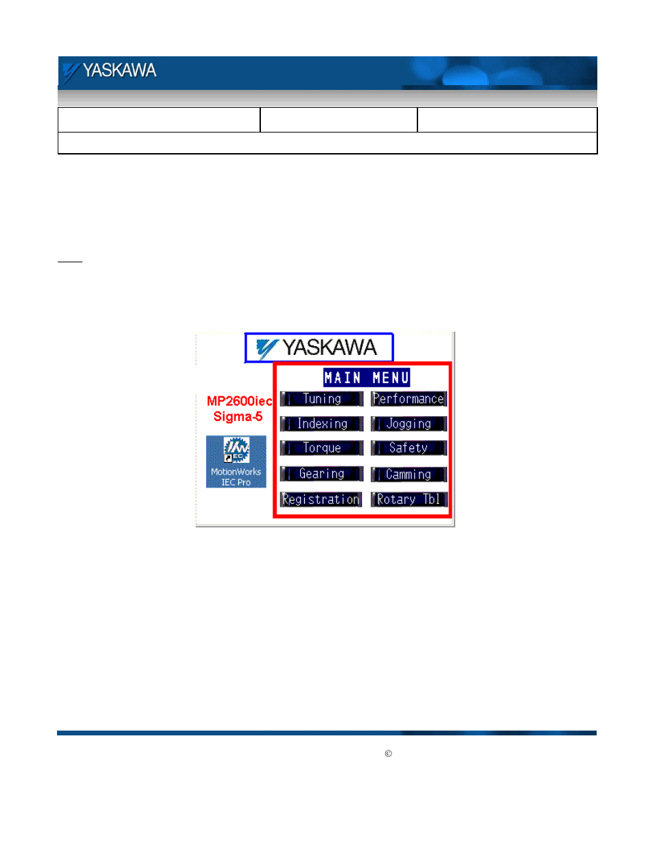 Yaskawa MP2600iec User Manual | Page 11 / 29