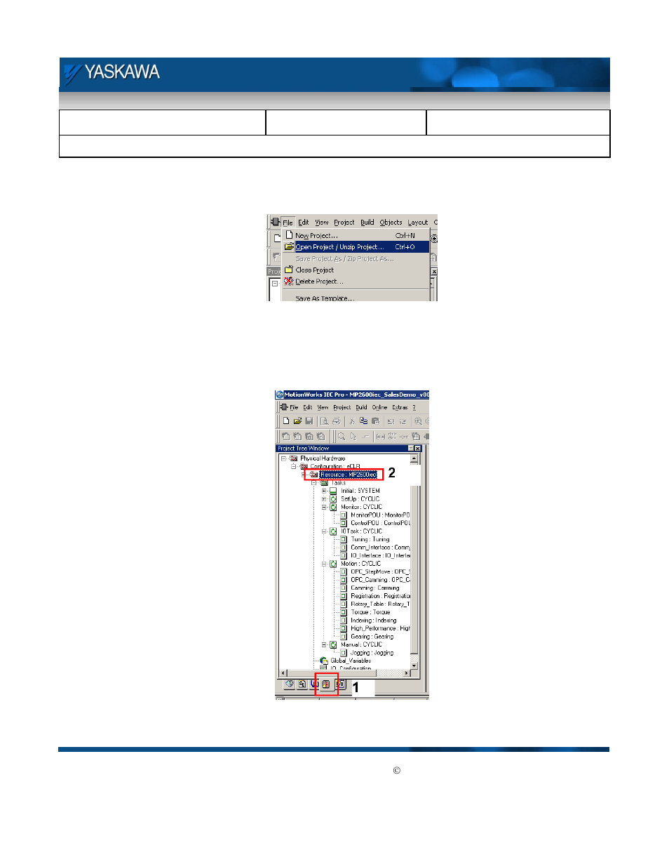 Yaskawa MP2600iec User Manual | Page 4 / 29