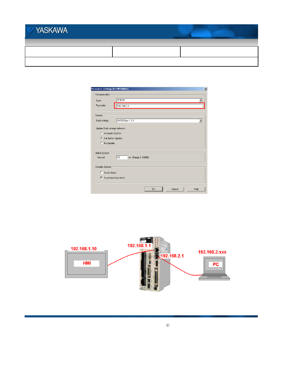 Yaskawa MP2600iec User Manual | Page 5 / 29