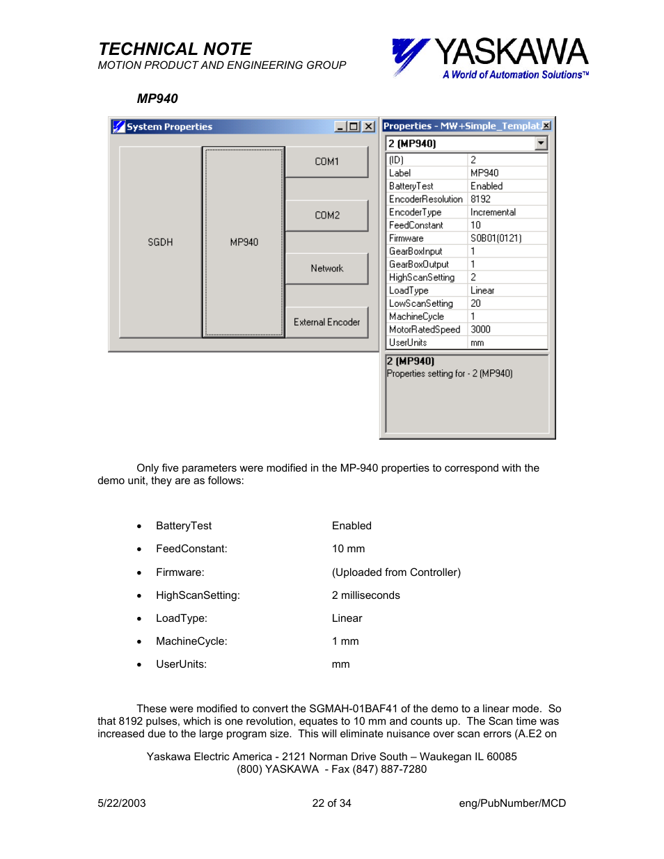 Yaskawa MP940-MW+ User Manual | Page 22 / 34