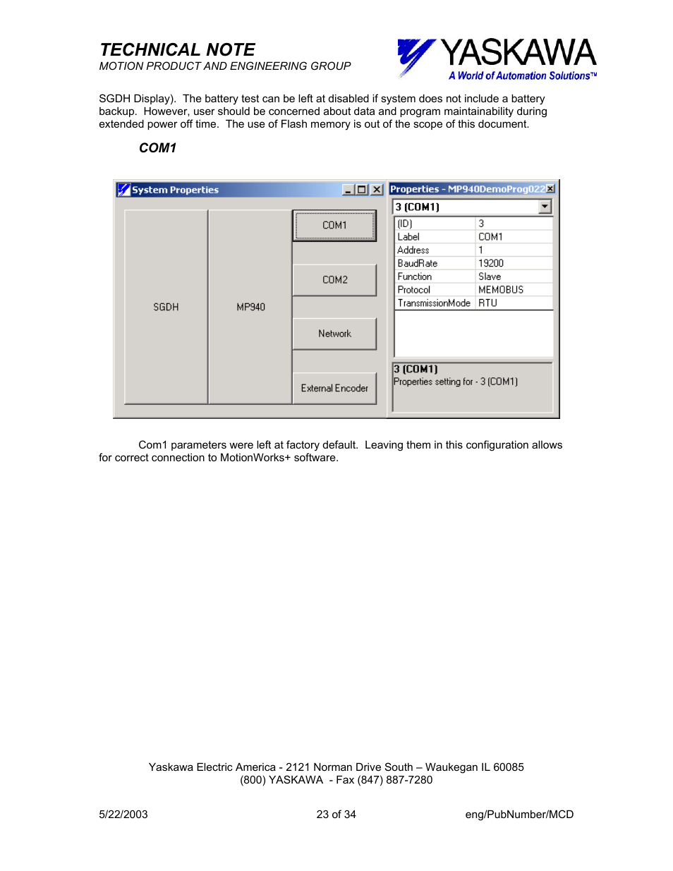 Yaskawa MP940-MW+ User Manual | Page 23 / 34