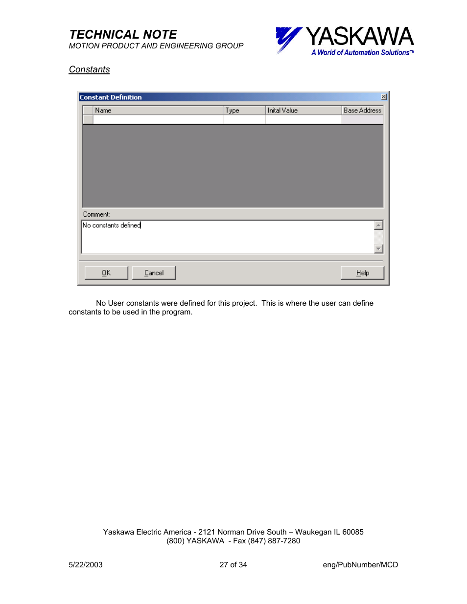 Yaskawa MP940-MW+ User Manual | Page 27 / 34